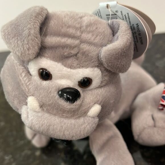 1999 Coca Cola International Dover Bulldog England Bean Bag Plush NEW WITH TAGS - Picture 13 of 13